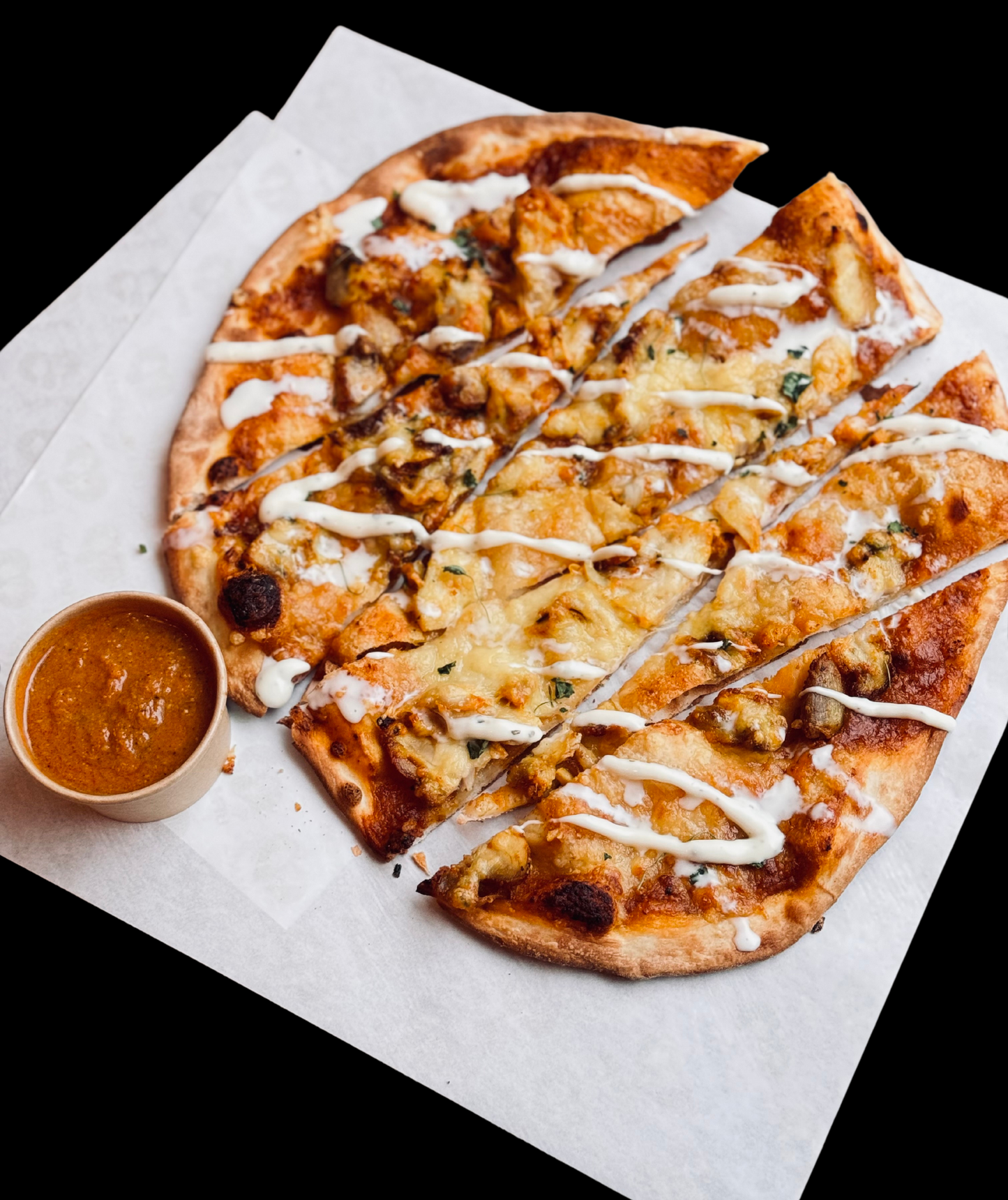 Butter Chicken Naanza