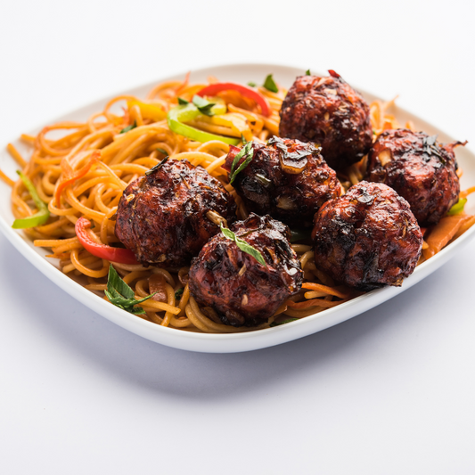 Chicken Noodles + Chilli Chicken