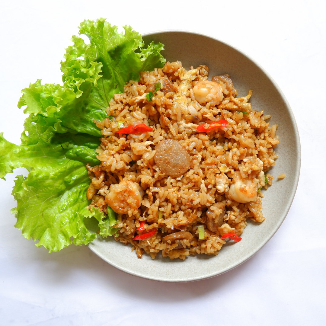 Egg Fried Rice + Chilli Chicken