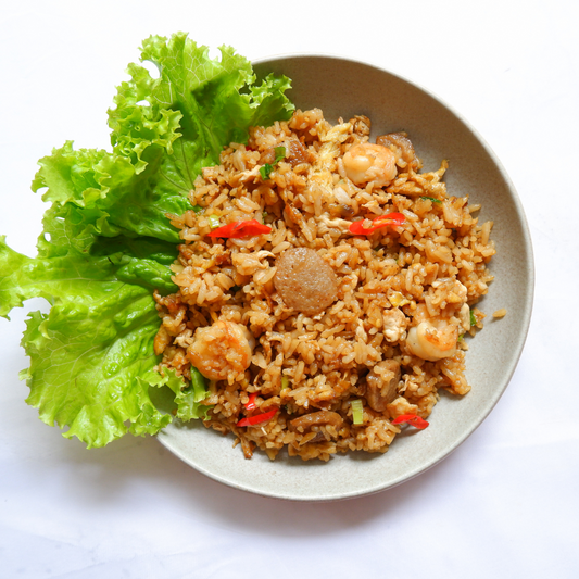 Egg Fried Rice + Chilli Chicken