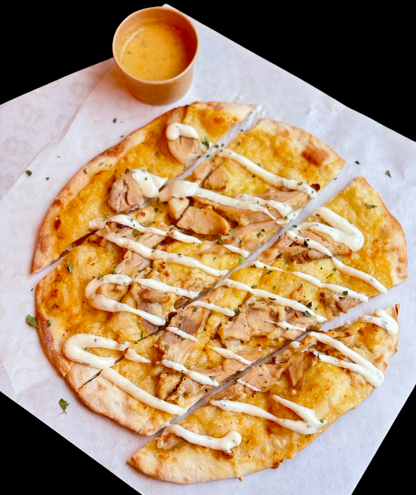 Creamy Chicken Naanza